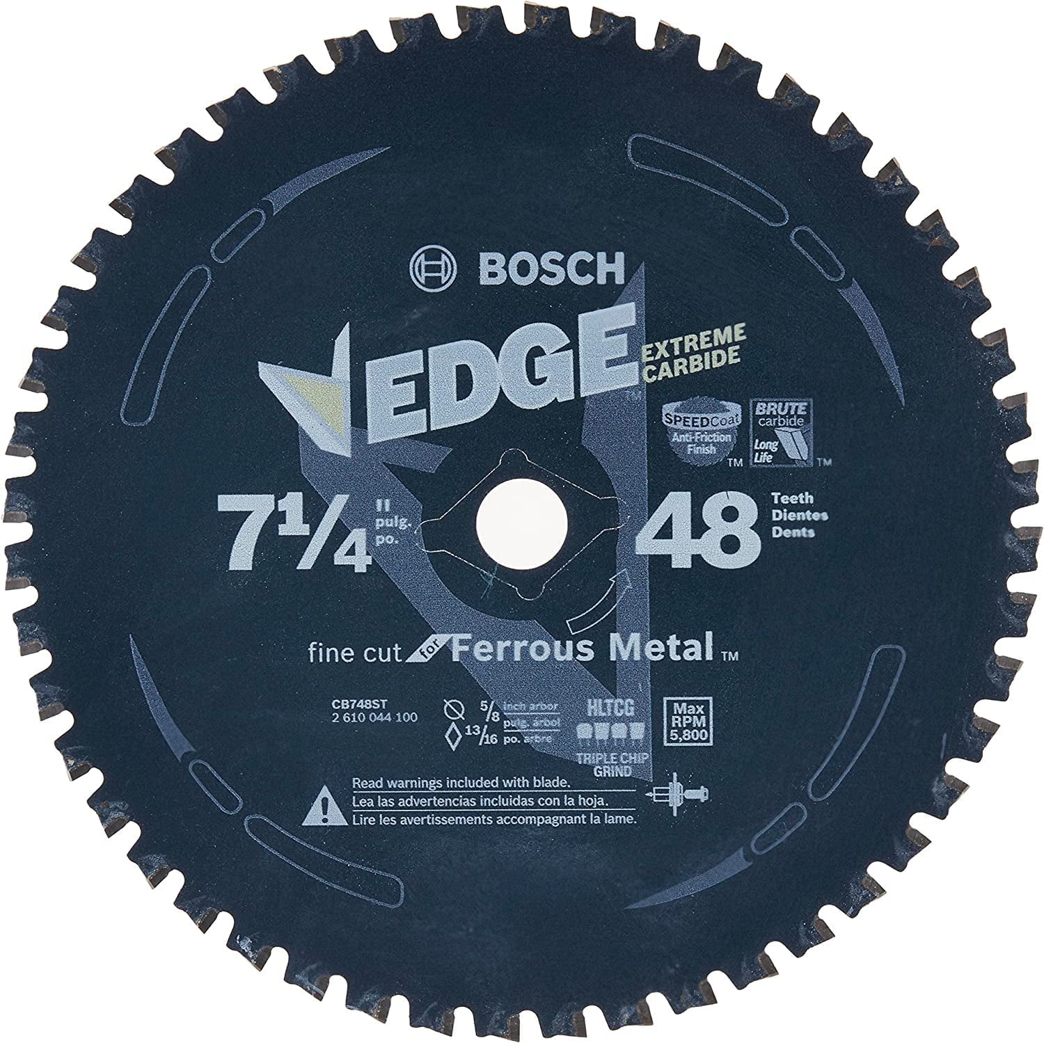 7-1/4 in. 48-Tooth Metal Cutting Circular Saw Blade P936377
