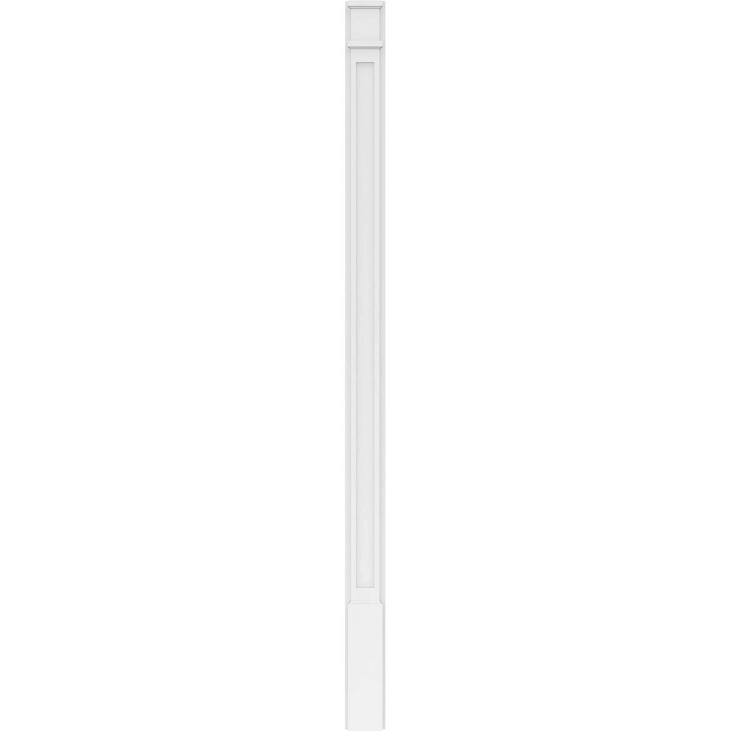 Flat Panel PVC Pilaster with Capital and Base (Pair) G285833
