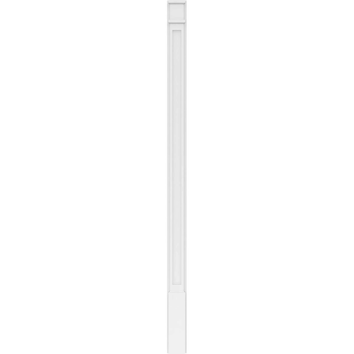Flat Panel PVC Pilaster with Capital and Base (Pair) G285833