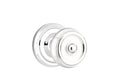 Polished Chrome Privacy Set with Knob K510420