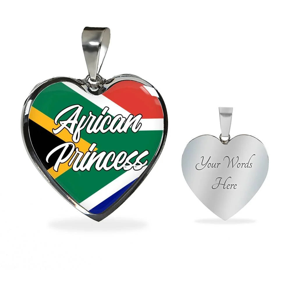 Stainless Steel or 18k Gold Heart Pendant Necklace 18-22" C77821