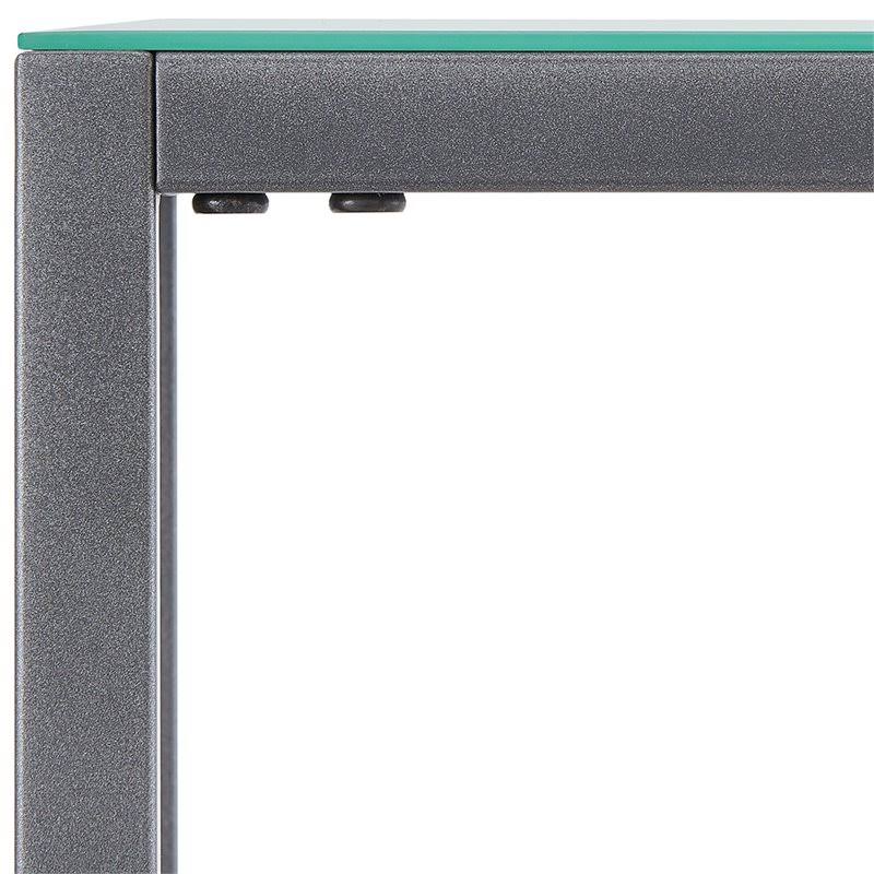 Glass Top Console Table J451