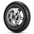 8.5 inches Solid Electric Scooter Rear Tire with Wheel Hub Disc Brake Set A169471