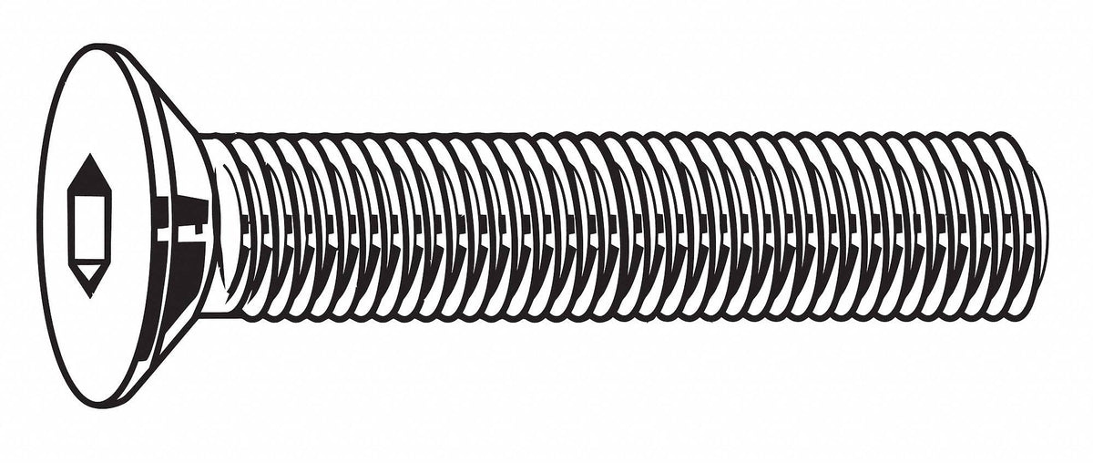 #10-24X1/2 Steel Flat Screw R615