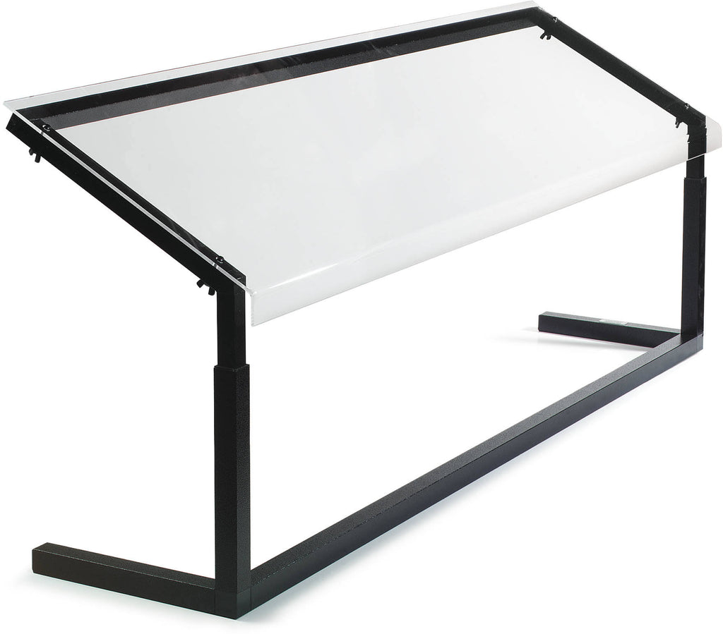 Black 60x22 Adjustable Sneeze Guard T4761