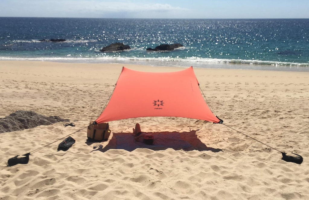 Beach Tent Canopy Sunshade with Sand Anchor Y47970