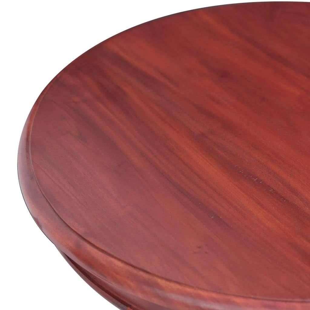 Side Table Natural Solid Mahogany Wood C138