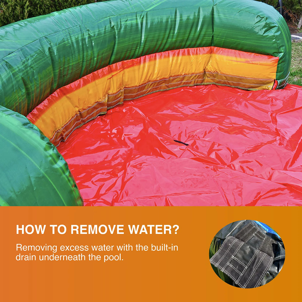 Commercial Grade Bounce House Water Slide with Pool with Blower L711