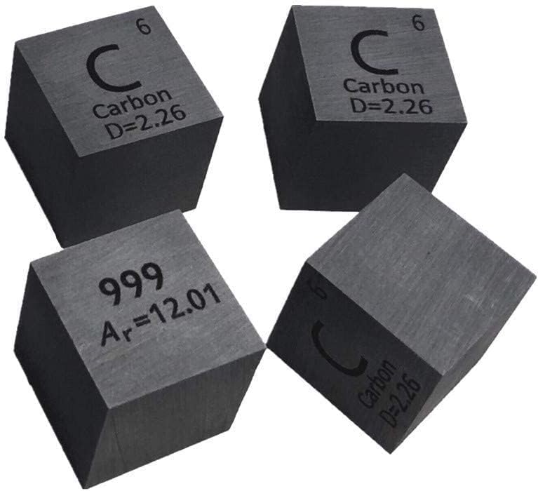 9 PCS 10mm Density Cubes Pure Metal Cubes Titanium Bismuth Carbon Nickel Iron Copper Zinc Aluminium Tin T935728