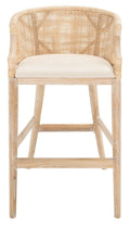 Natural / White Washed Bar Stool D9466