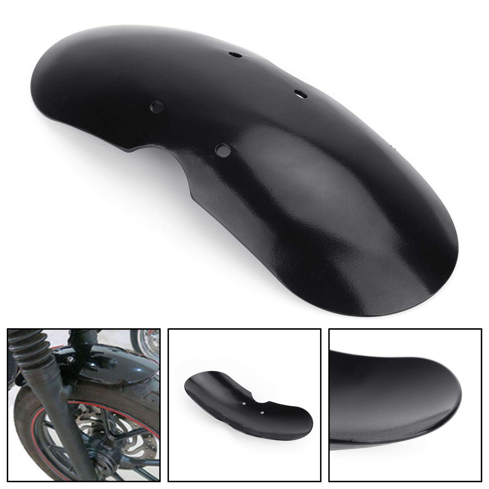 Short Front Fender Mudguard For Triumph Bonneville T100 Scrambler Thruxton F993