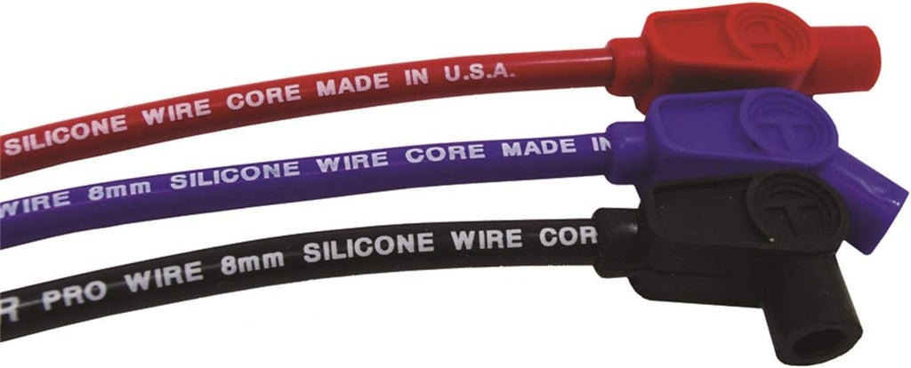 Red 8mm Spark Plug Wire Set Pack of 2 X99164
