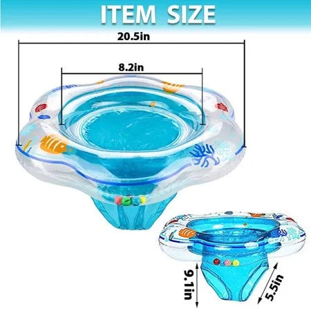 Inflatable Pool Float Ring for Infant Toddler PVC Seat N839700
