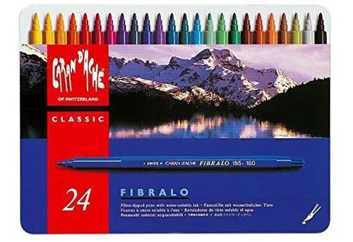 Fibre Tipped Pens, Set/30 C281