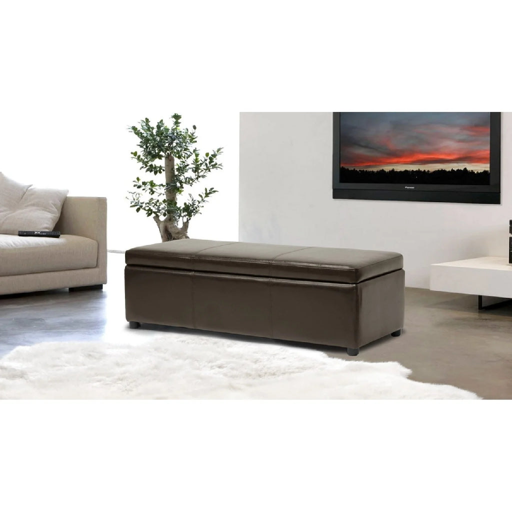 Dark Brown Ottoman Y78470