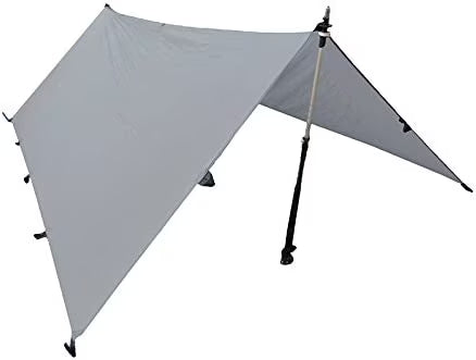 Ultralight Backpacking Tarp Grey 8' x 10' R166628