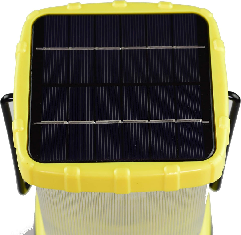 Solar Camping Lantern 600 Lumen USB Power Bank Pack of 2 H3960