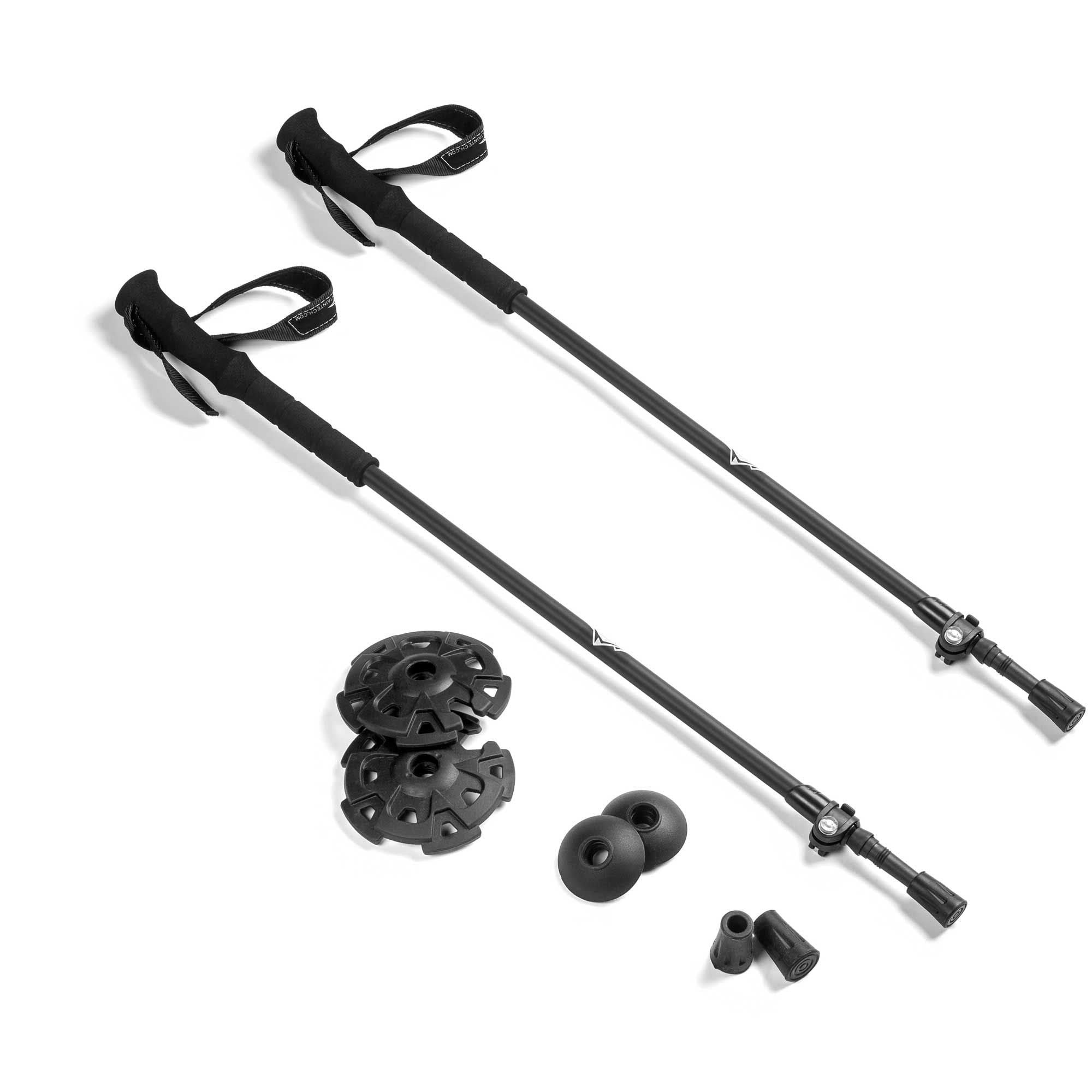 Black Ultralight Eva Trekking Poles I2692