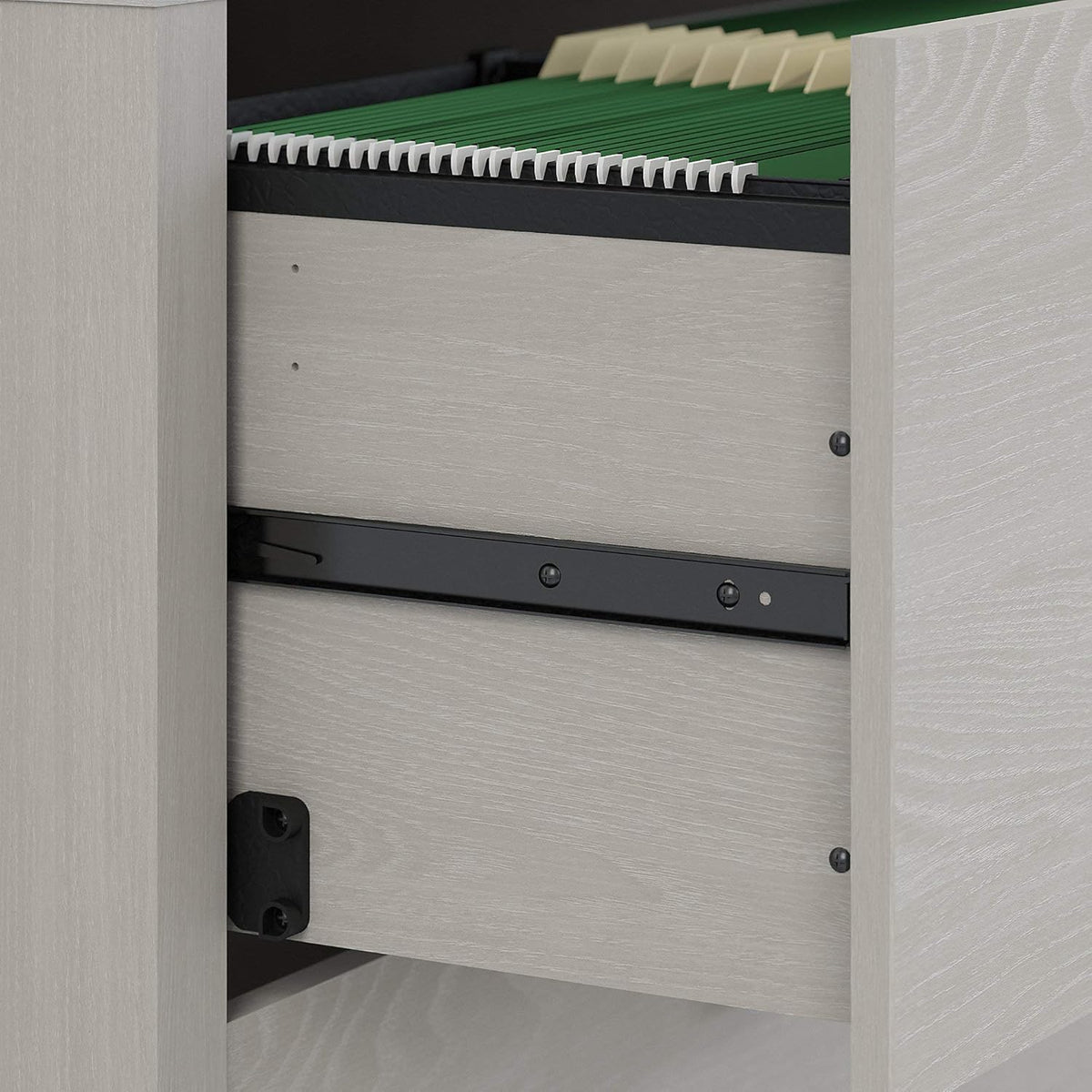 Gray Sand 3 Drawer Mobile File Cabinet D82412