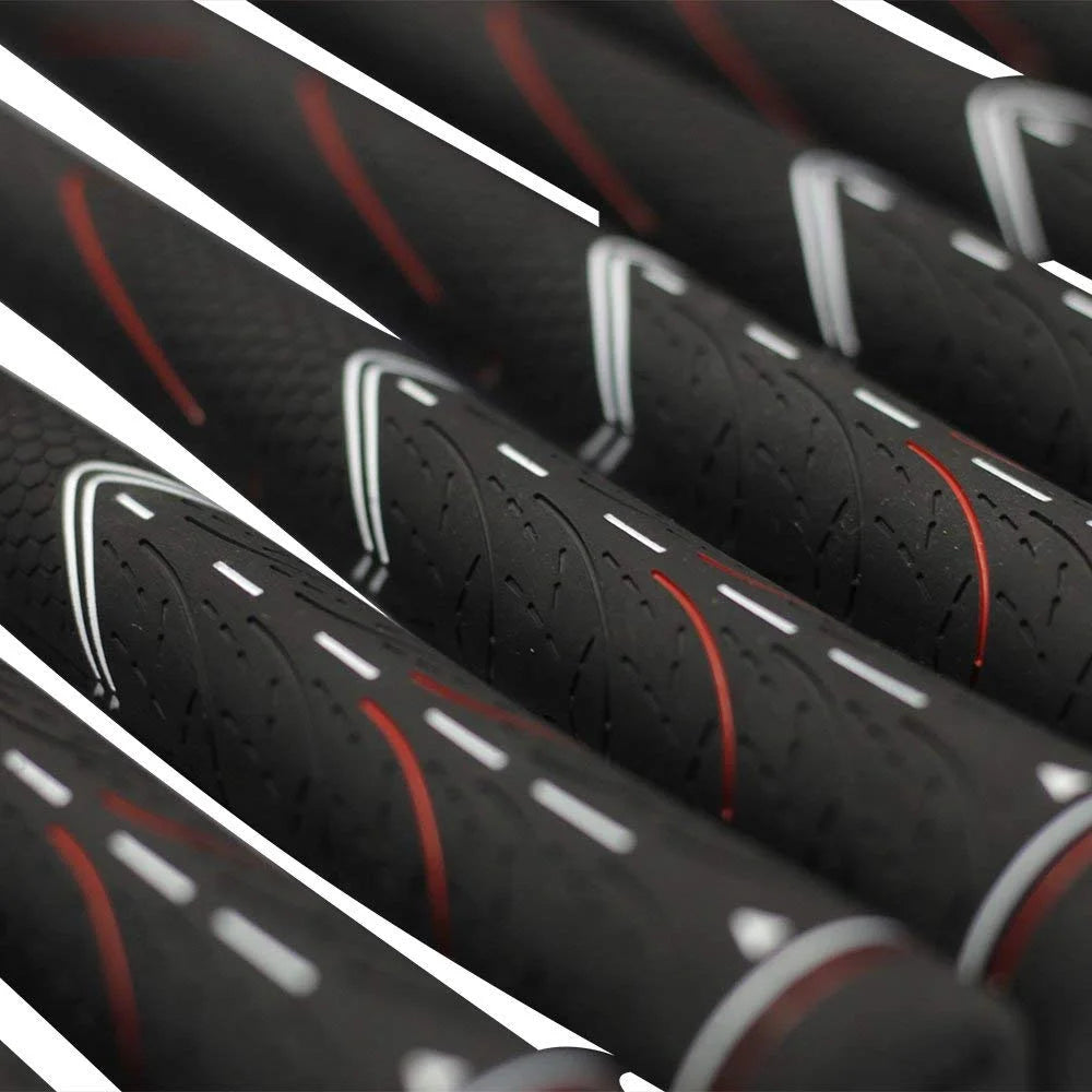 Midsize Black Golf Grips Kit with Grip Tape and Clamp Y81084