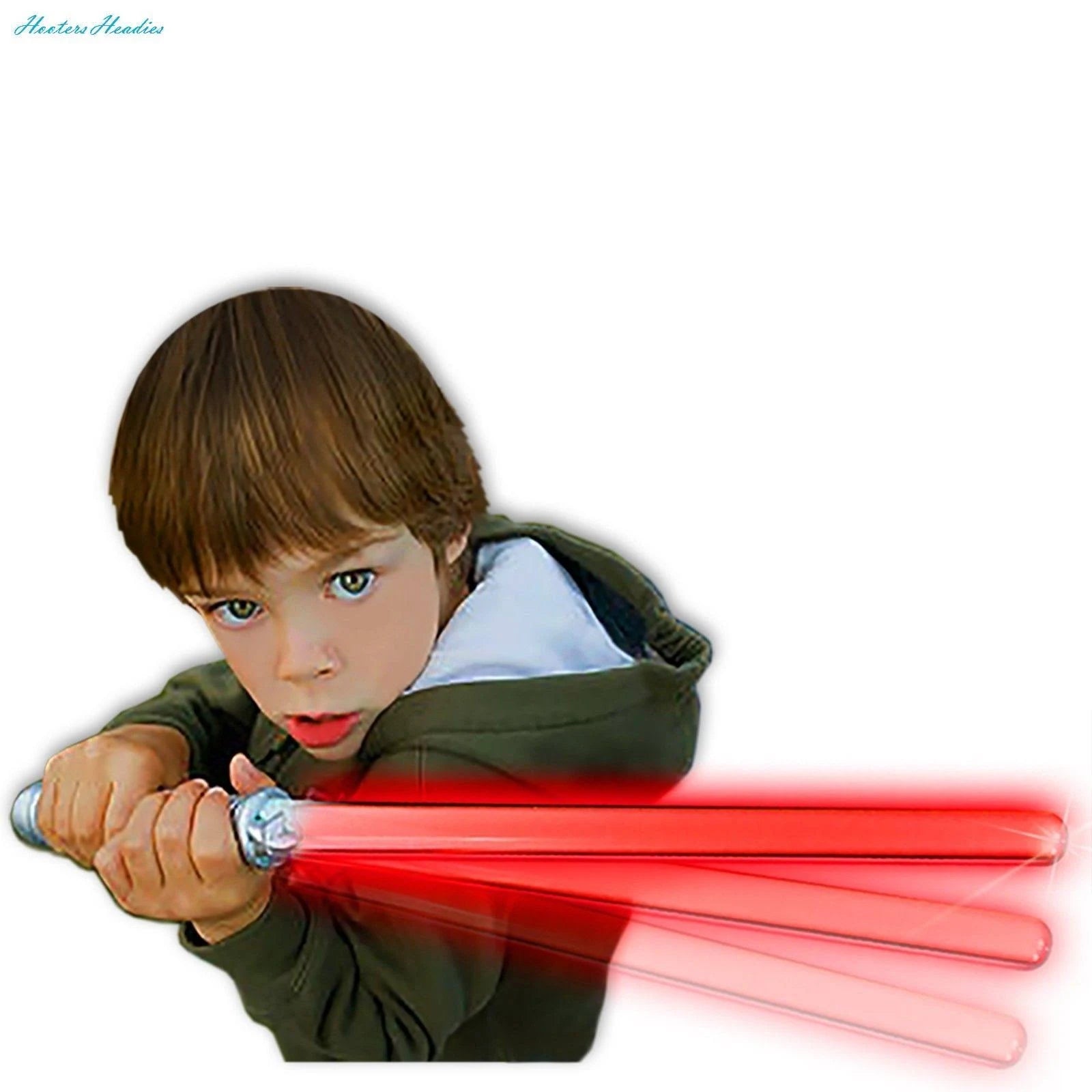 12 Pack Glow in The Dark LED Light Sabers Q60791