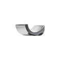 Polished Gold Single Robe Hook L252