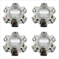 Chrome Wheel Rim Center Hub Cap (4) C80443