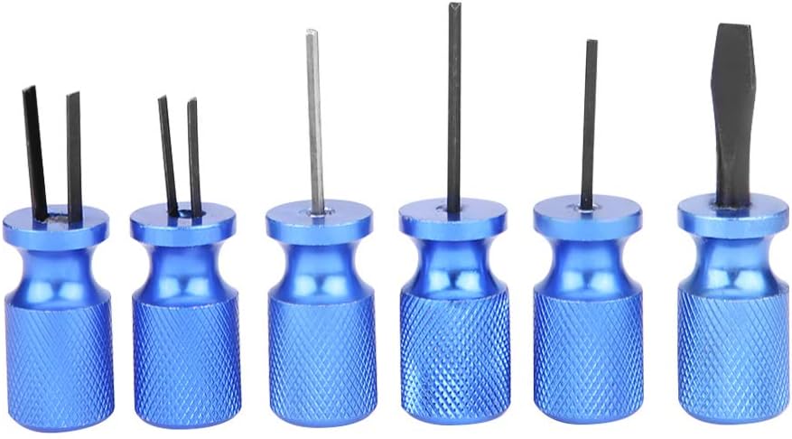 19 PCS Car Terminal Removal Tool Kit with Flat Twin Fork Blade Q928801