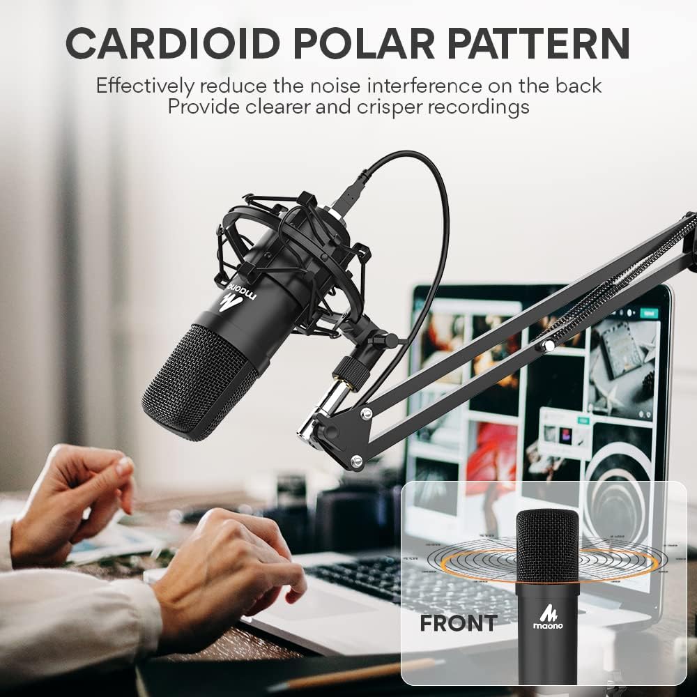 Pack of 2 USB Condenser Microphone Kit L306399