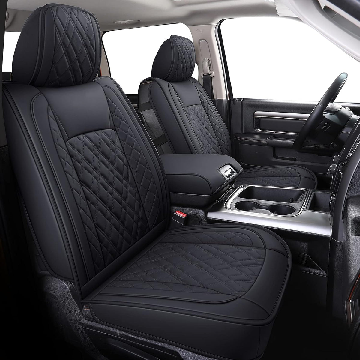 Ram Seat Covers Full Set with Faux Leather J214498
