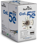 Cat5e Ethernet Cable 1000ft - 24 AWG CMR Bare Copper UTP LAN Cable (Green) D368807