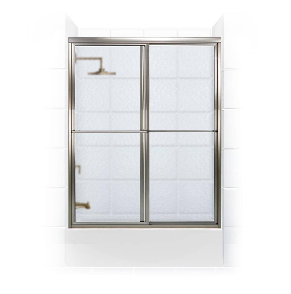 Framed Sliding Tub Door Brushed Nickel Z96939