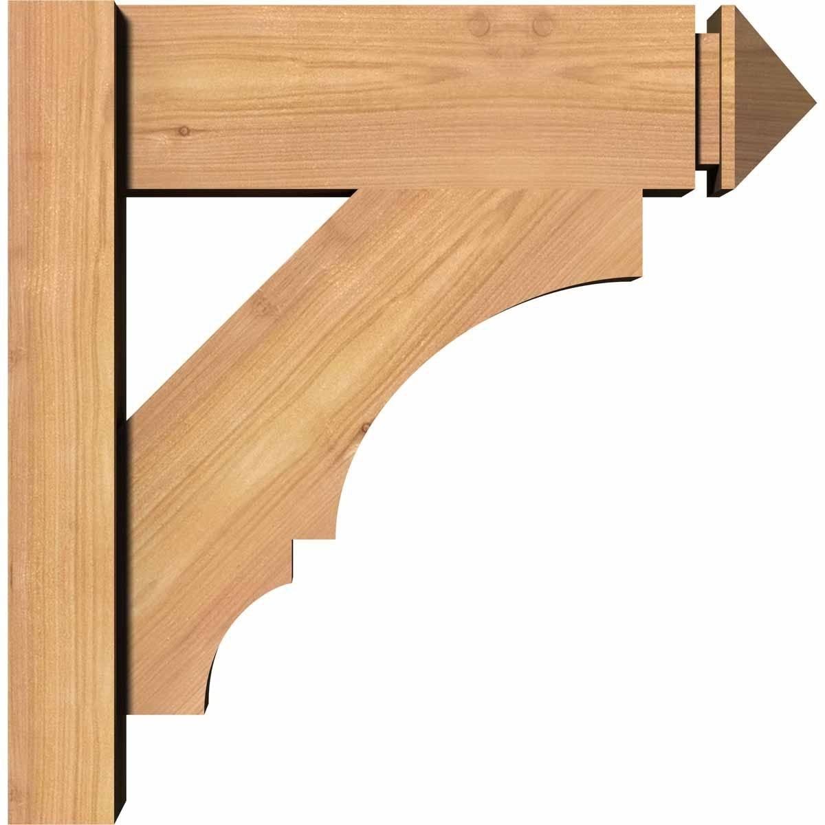 Western Red Cedar Arts and Crafts Outlooker V478