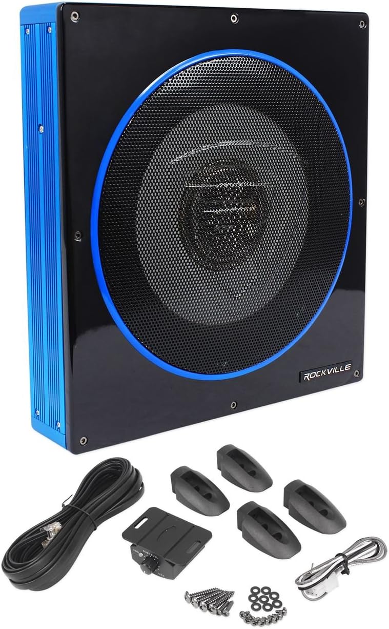 600 Watt Powered Car Subwoofer H757