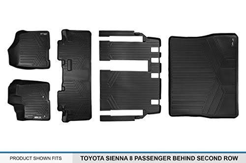 MAXLINER 1st, 2nd & 3rd Row Floor Mats & Extended Cargo Liner I813024
