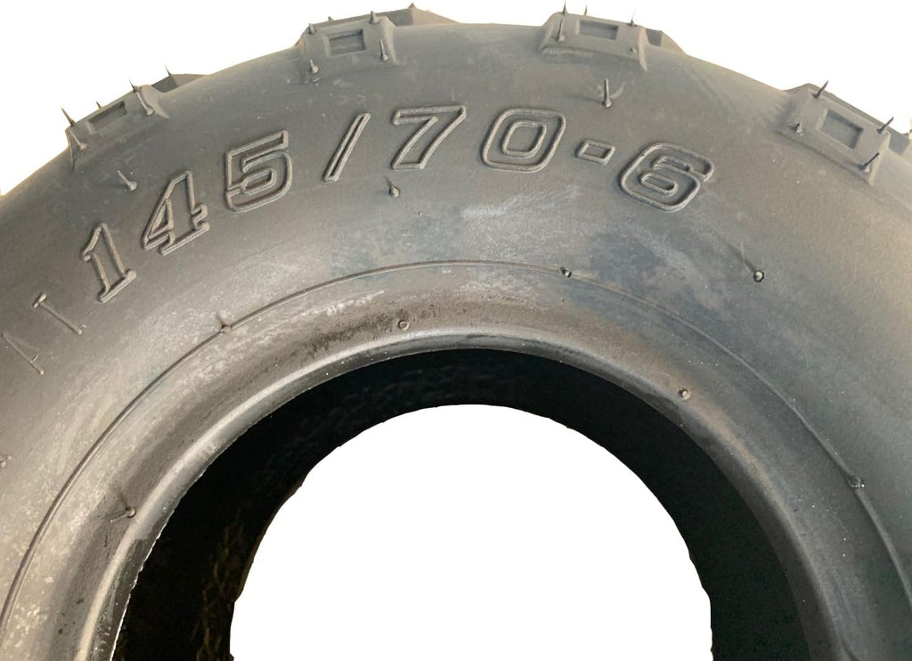 Set of 2 145/70-6 Tubeless ATV Go Kart Tires V720837