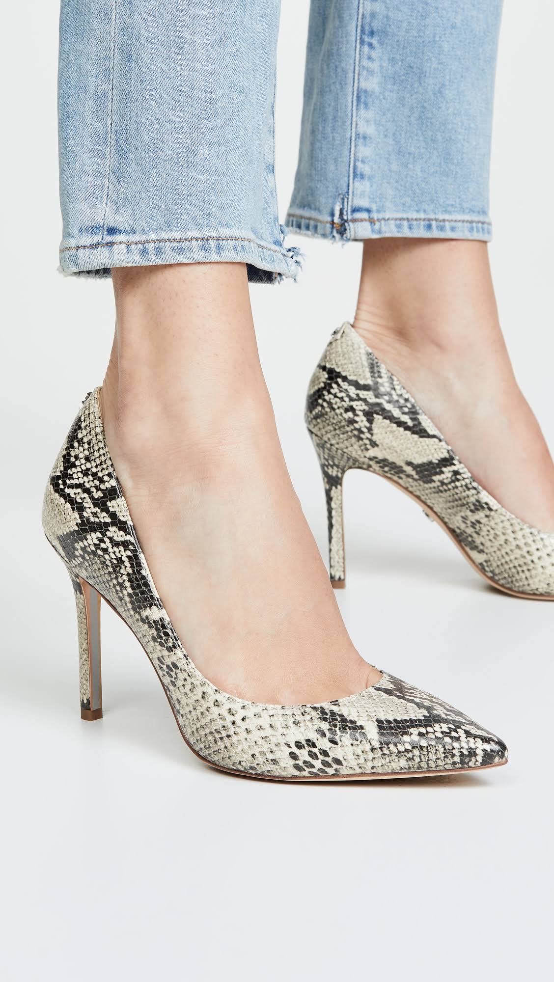 Beach Multi Snake Stiletto Pumps I5979