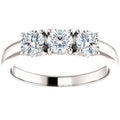 14k Yellow Gold 3-Stone Diamond Engagement Ring Y46386