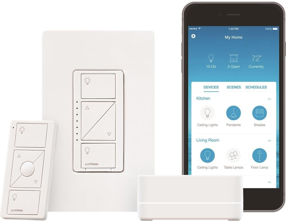 White Dimmer Kit with Smart Bridge K8748