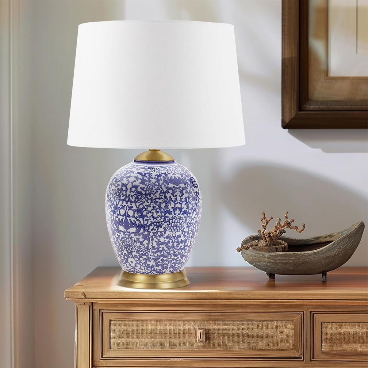 Blue Ceramic Table Lamp N247208