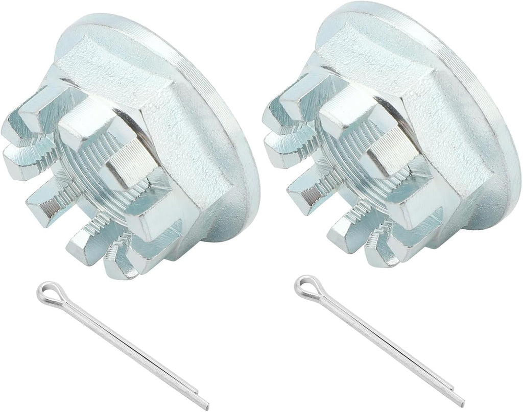 Front & Rear Axle Nuts with Pins 2Pcs J887