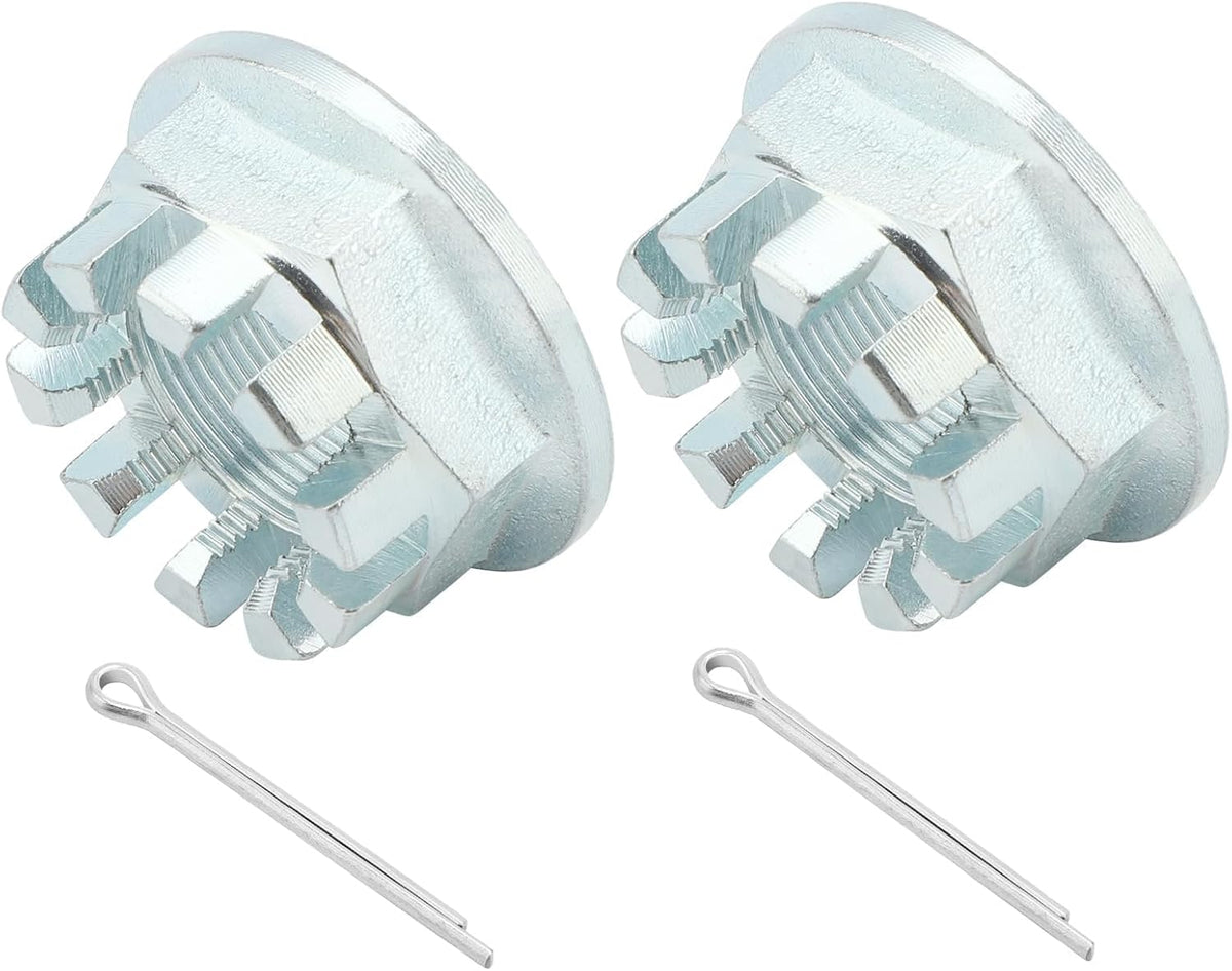 Front & Rear Axle Nuts with Pins 2Pcs J887