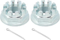 Front & Rear Axle Nuts with Pins 2Pcs J887
