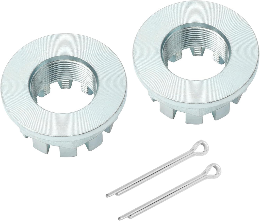 Front & Rear Axle Nuts with Pins 2Pcs J887