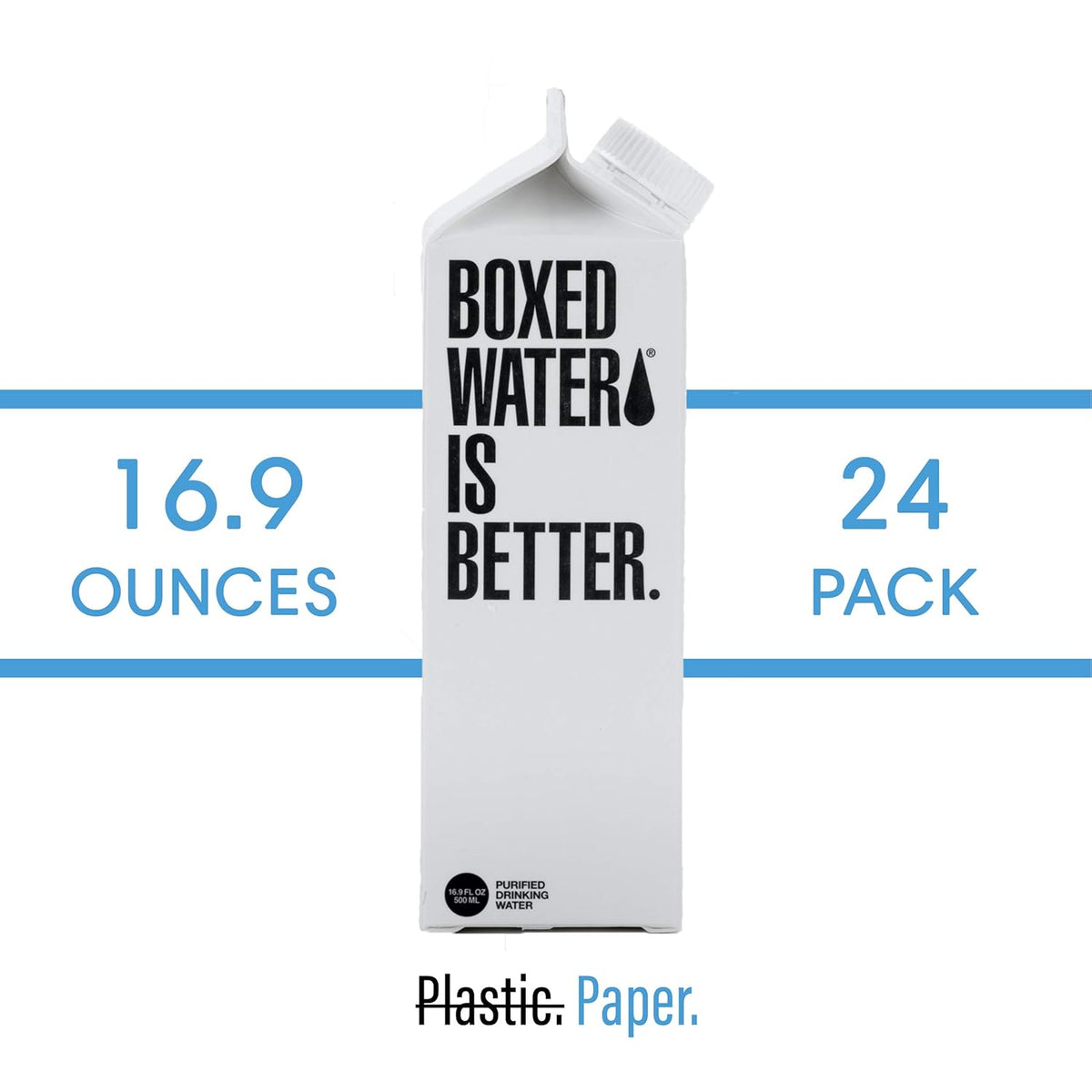 16.9 oz Purified Drinking Water 24 Pack U1877
