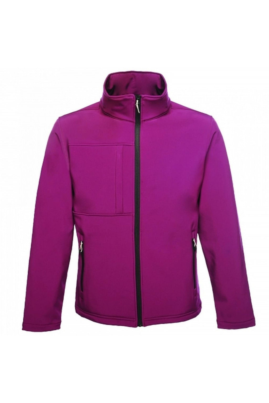 4XL Majolica Purple/Black Waterproof Softshell Jacket U2684