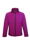 4XL Majolica Purple/Black Waterproof Softshell Jacket U2684
