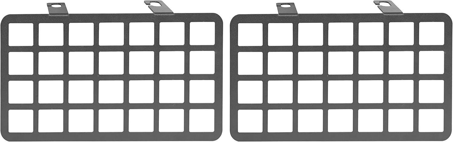 2PCS MOLLE Panel Seat Headrest Storage Metal Shelf for Toyota Tacoma 2005-2022 P617103