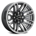 12x8 4x110 -61mm Gunmetal Machined Wheel S39659