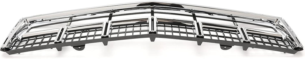 Silvery ABS Front Lower Mesh Grill Pack of 2 E50197